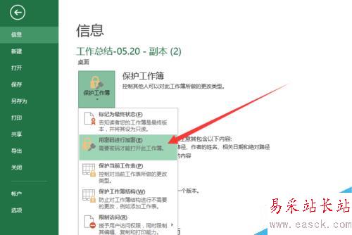 excel2013如何設(shè)置密碼保護(hù)，或雙重密碼