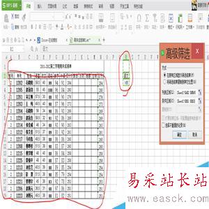 怎么在excel中進行高級篩選？