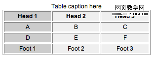 重新認識table