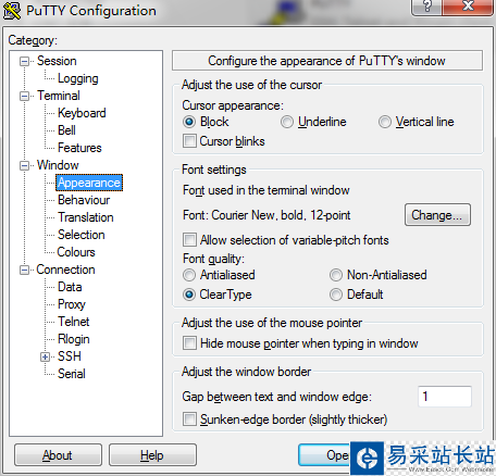 linux遠程登錄工具：Putty使用簡單教程_錯新站長站
