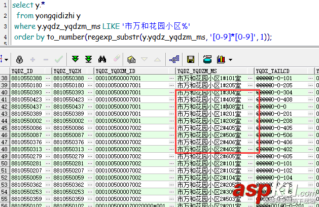 oracle,字符串,數字,特殊符號,數字字符串排序