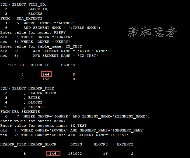 ORACLE,檢查,損壞,索引,Corrupt,Indexes