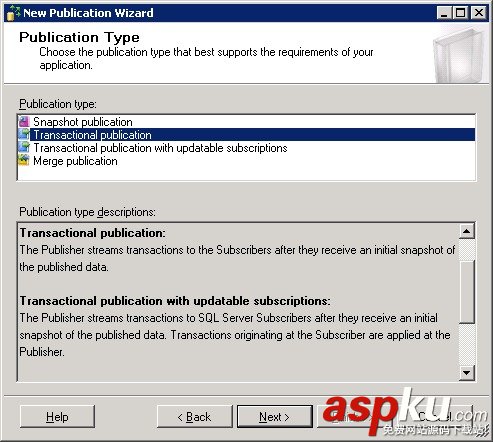 通過SQL Server 2008數(shù)據(jù)庫復(fù)制實現(xiàn)數(shù)據(jù)庫同步備份