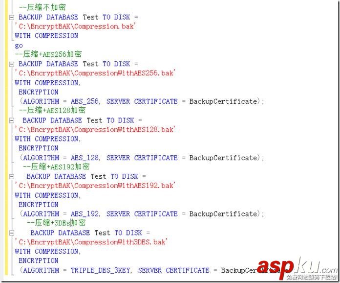 揭秘SQL Server 2014有哪些新特性(4)-原生備份加密