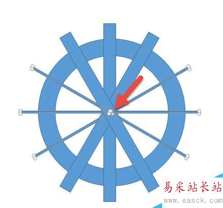 如何用PPT繪制設(shè)計(jì)一個(gè)分割型環(huán)形圖？