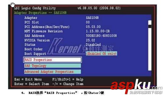 LSI SAS1068 RAID 陣列卡圖文配置教程 SAS1068,RAID,陣列卡