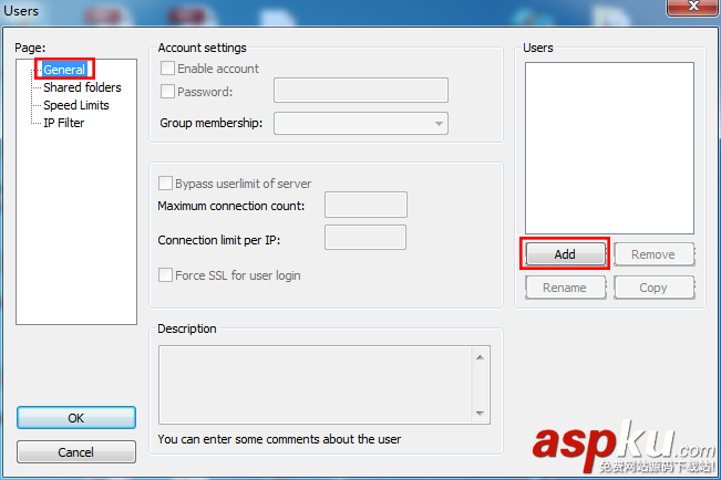 FileZilla Server ftp 服務器下通過alias別名設置虛擬目錄(多個分區) ftp,alias別名