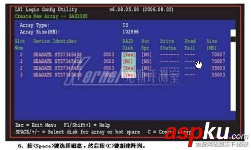 LSI SAS1068 RAID 陣列卡圖文配置教程 SAS1068,RAID,陣列卡