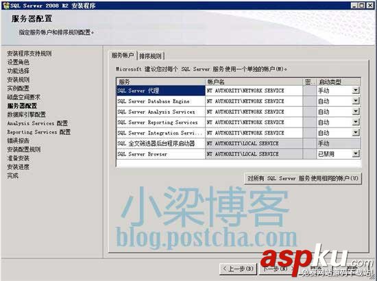 WEB環境配置,sql2008,win2008R2