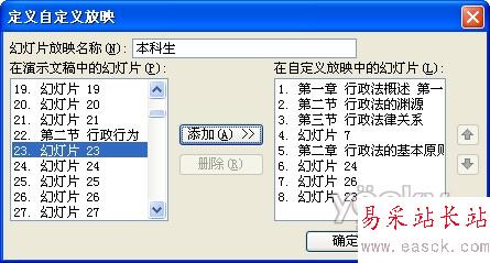 PPT幻燈片放映方式的典型問題及擴展研究_錯新站長站www.survivalescaperooms.com在線整理