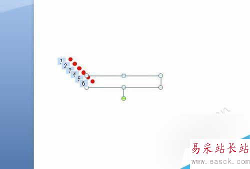 用PPT制作小球組合運動圖案