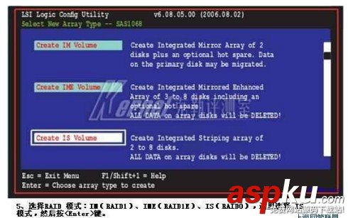LSI SAS1068 RAID 陣列卡圖文配置教程 SAS1068,RAID,陣列卡