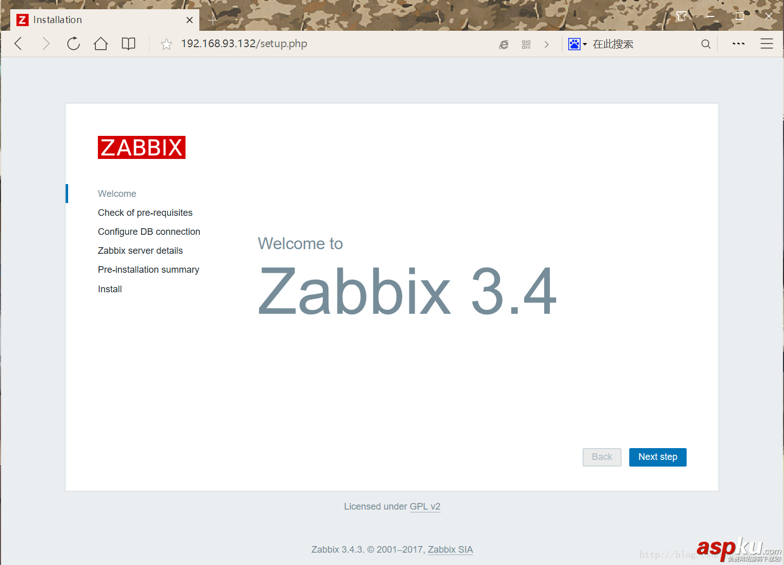 Centos 7 下的 Zabbix3.4 安裝步驟詳解 Centos7,安裝,Zabbix3.4,Zabbix3.4安裝步驟