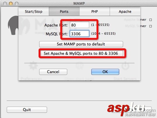 MAMP,PHP開發環境