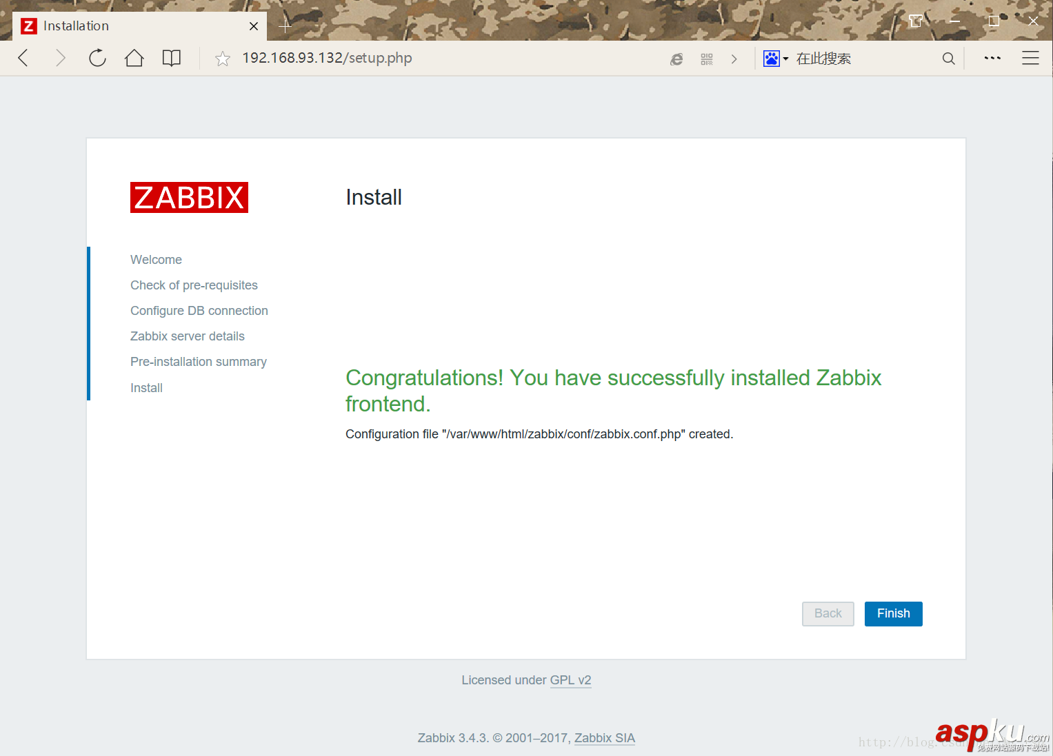 Centos 7 下的 Zabbix3.4 安裝步驟詳解 Centos7,安裝,Zabbix3.4,Zabbix3.4安裝步驟