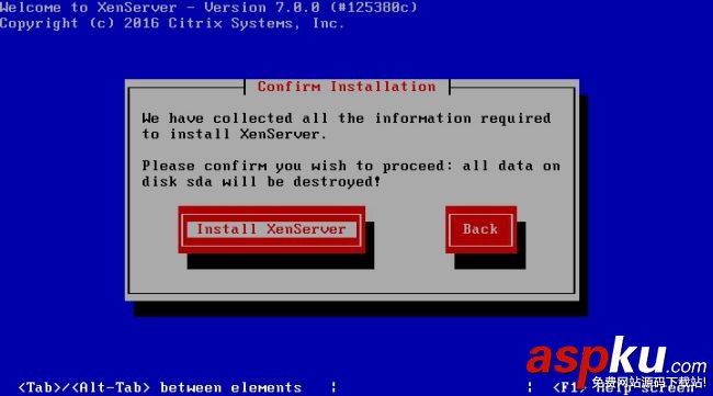 Citrix,Xenserver,7.0,安裝,圖文教程