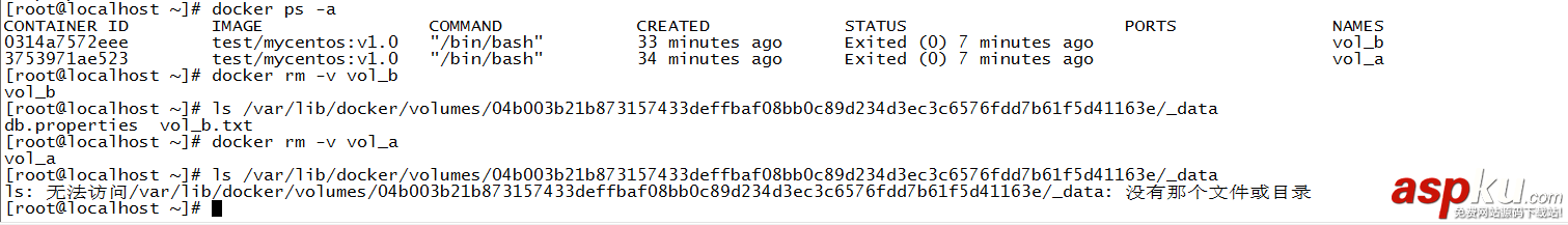 docker,數據卷,volume