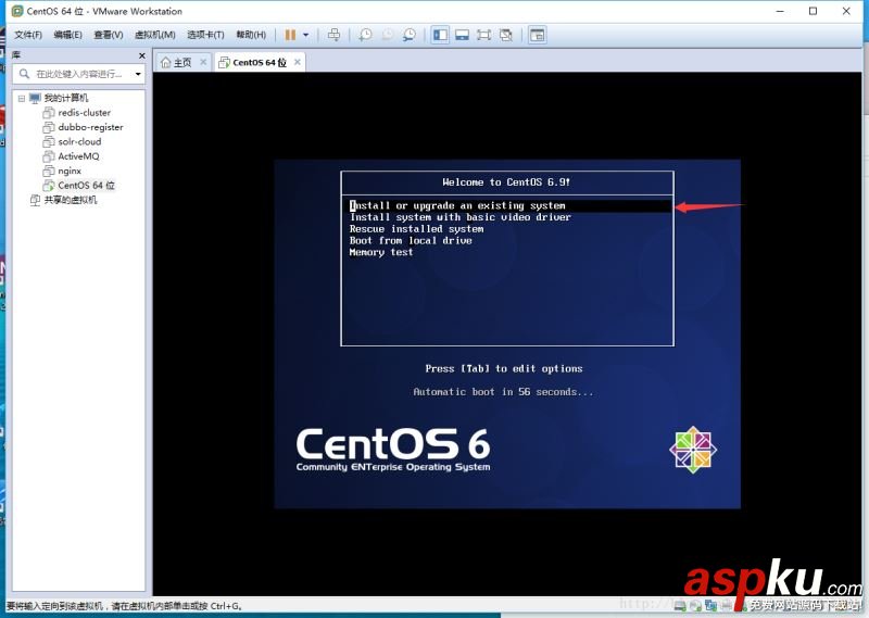 centOs6.9,服務器版本,安裝