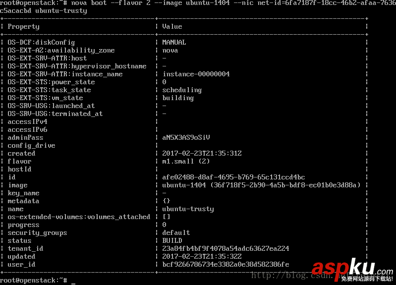openstack,ubuntu鏡像,openstack啟動虛擬機