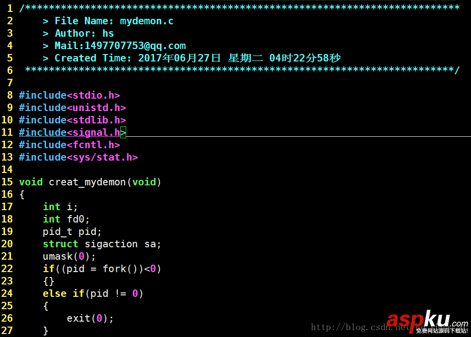 Linux,守護(hù)進(jìn)程,守護(hù)進(jìn)程的實(shí)例詳解