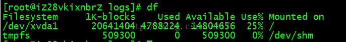 CentOS,no,space,left,on,device錯(cuò)誤