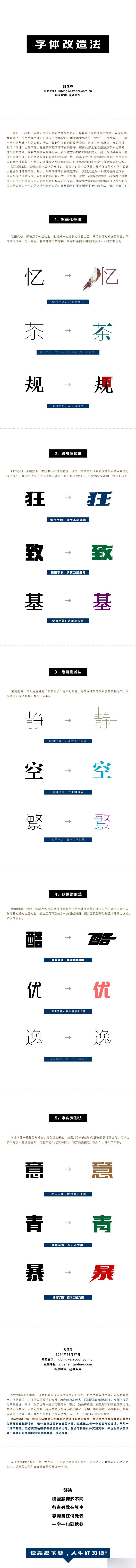 PS字體改造型和設計表現