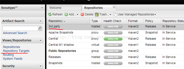 網頁方式,jar包,nexus