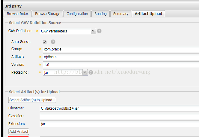 網頁方式,jar包,nexus