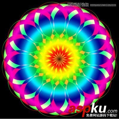 Photoshop設計萬花筒動畫教程 Photoshop教程,萬花筒