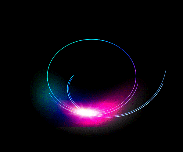 Photoshop,炫彩,光影,GIF動畫