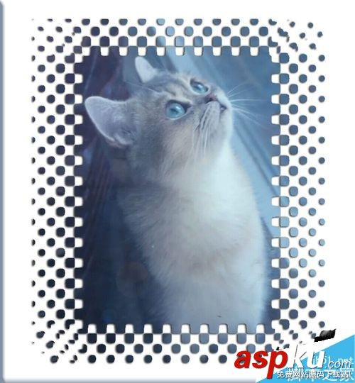 用Photoshop制作一個漂亮的點狀邊框 Photoshop,邊框