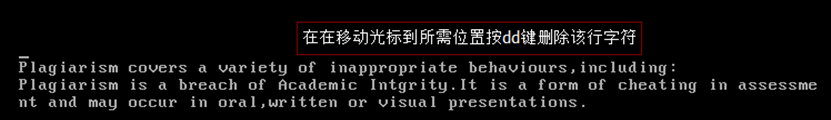 linux中vi編輯器的練習心得 linux,vi編輯器