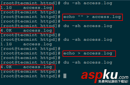 linux清空文件內(nèi)容,linux,清空文件