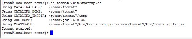 圖解linux安裝tomcat(附常用命令) 圖解linux安裝tomcat(附常用命令)