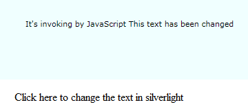 在javascript中調(diào)用silverlight方法