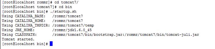 圖解linux安裝tomcat(附常用命令) 圖解linux安裝tomcat(附常用命令)