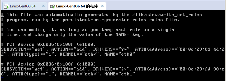 虛擬機,克隆,linux,centos6.5,網卡配置