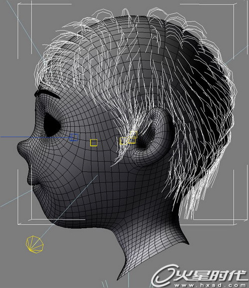 3ds max毛發(fā)插件hairtrix秘笈之人物發(fā)