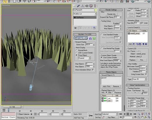 3ds max教程:制作卡通風格菜園_網頁設計VeVb.com轉載