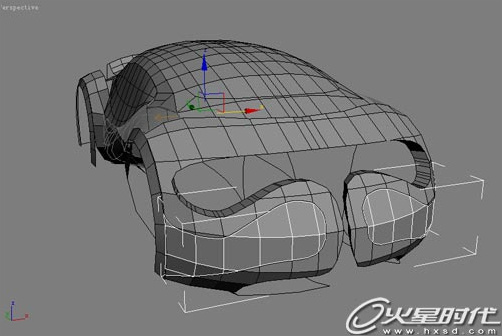 3dsmax制作“中國風”概念跑車