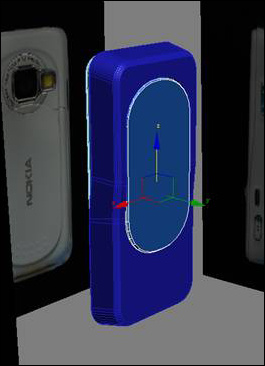 3dsmax教程:諾基亞n73建模過(guò)程