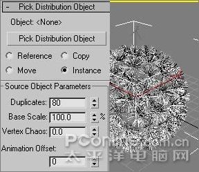 3ds max實例教程：制作蒲公英