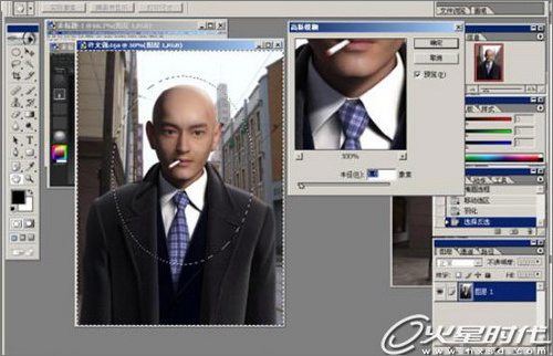 3dsmax打造黃曉明版《上海灘》的許文強