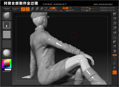 3dsmax人物建模:打造3d版時(shí)裝女郎