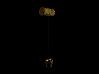 3d max動(dòng)畫(huà)教程：制作繩索拉水桶