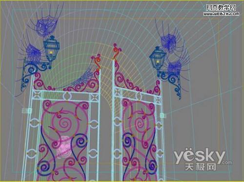 3dmax打造神秘的鬧鬼通道詳細教程