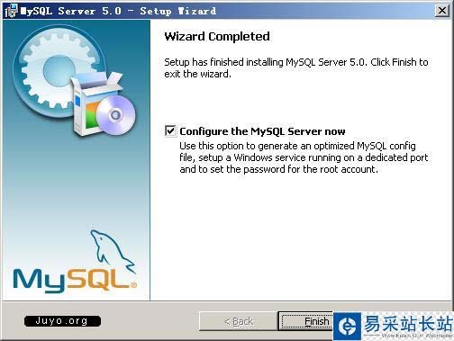 MySQL5安裝圖解九