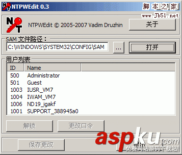 忘記密碼,Win2003Server