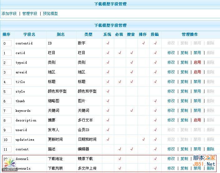 PhpCms系統設置:鏡像下載模式   三聯
