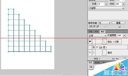Fireworks CS5怎么制作3D網(wǎng)格線？